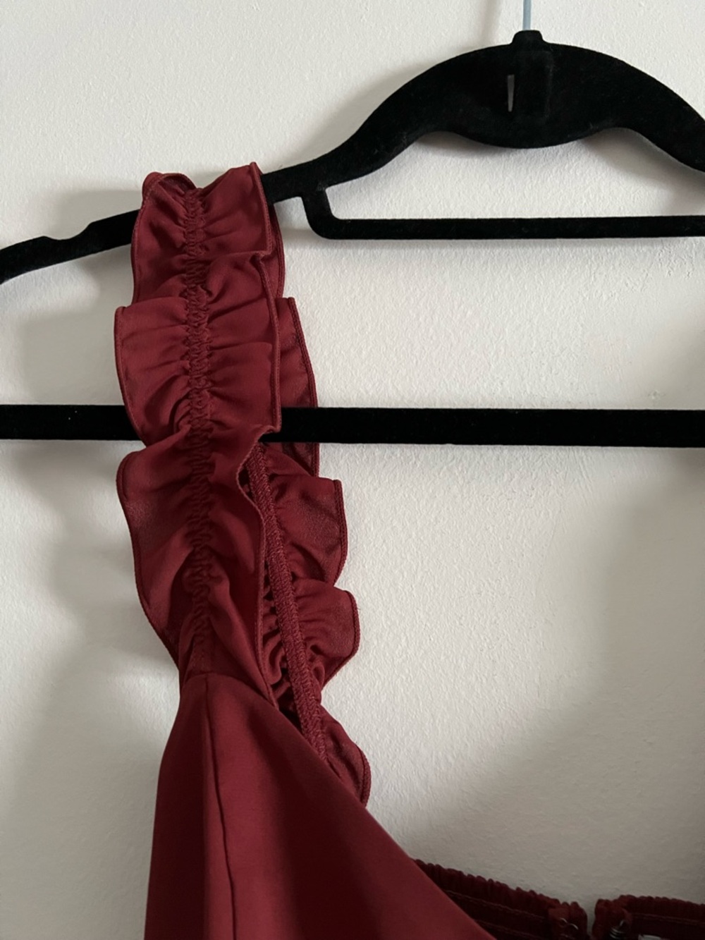 Sunday Best Burgundy Red Dress - Picture 4 of 7